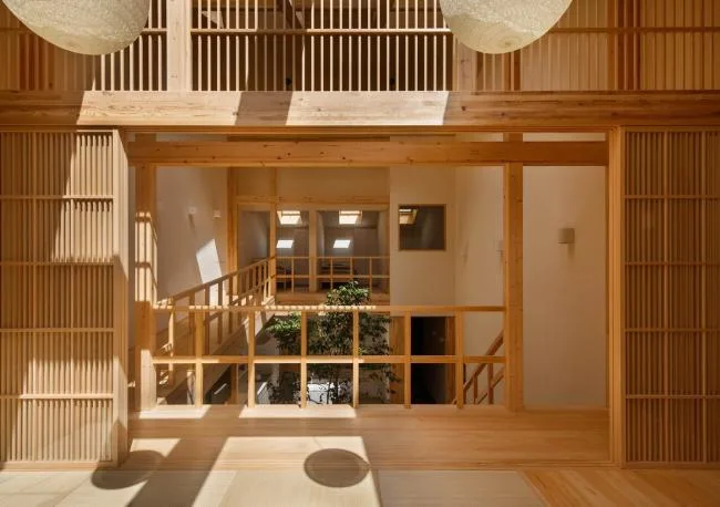 BIM建筑|京都之宅，将天井搬进家里 / 07BEACH