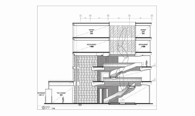 BIM建筑|奔腾而下的山间瀑布：郡安理国际会议中间 / Stylus studio