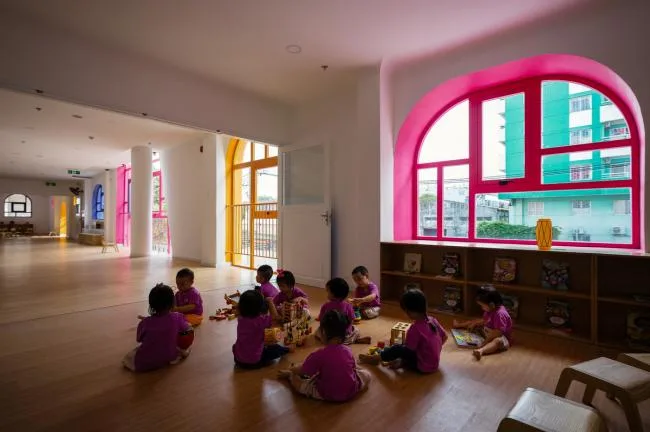 BIM建筑|迷人而又童话般的幼儿园 / KIENTRUC O