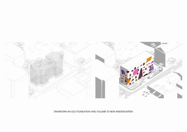 BIM建筑|迷人而又童话般的幼儿园 / KIENTRUC O