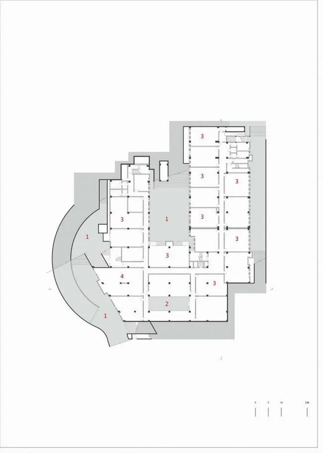 BIM建筑|湖南年夜学天马新校区建筑群 / 处所工作室