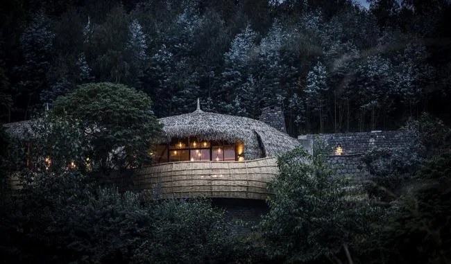 BIM建筑|隐于茂密森林中的奢华酒店——Bisate 度假屋 / Nicholas Plewman Architects
