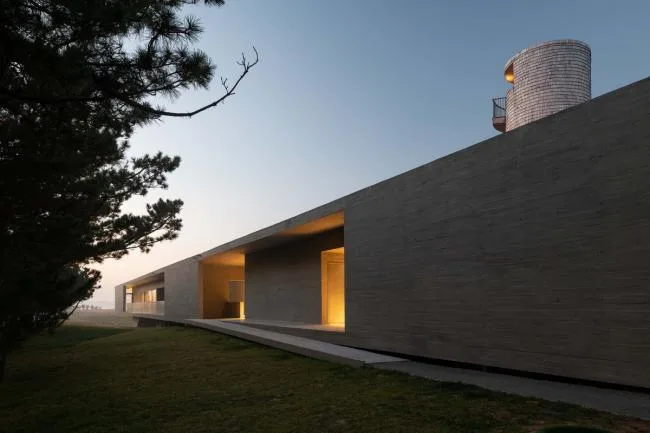 BIM建筑|天鹅湖湿地公园景不雅廊及不雅鸟塔 / 迹·建筑事务所