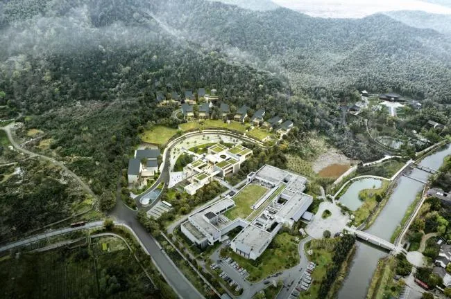 BIM建筑|砥砺与天然：ACRC颁布兰亭研学游营地设计计划