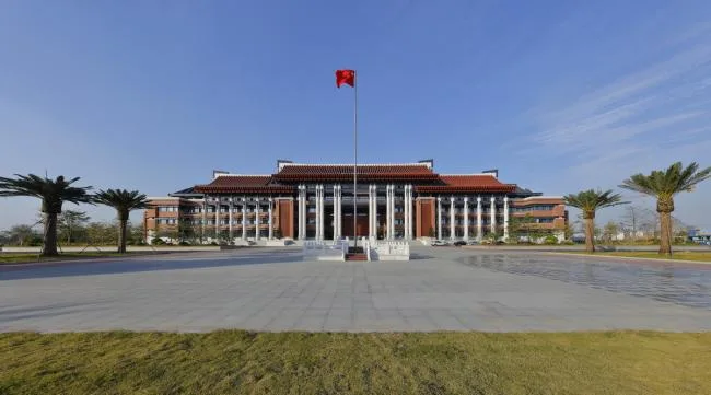BIM建筑|古法今用，红色赞歌——谷文昌干部学院（一期）综合讲授楼 / 中国建筑科学研讨院厦门分院