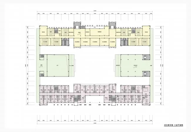 BIM建筑|古法今用，红色赞歌——谷文昌干部学院（一期）综合讲授楼 / 中国建筑科学研讨院厦门分院