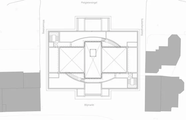 BIM建筑|古典的静态与现代的动态的联合：Fundatie博物馆扩建 / Bierman Henket architecten