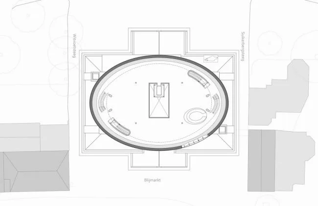 BIM建筑|古典的静态与现代的动态的联合：Fundatie博物馆扩建 / Bierman Henket architecten