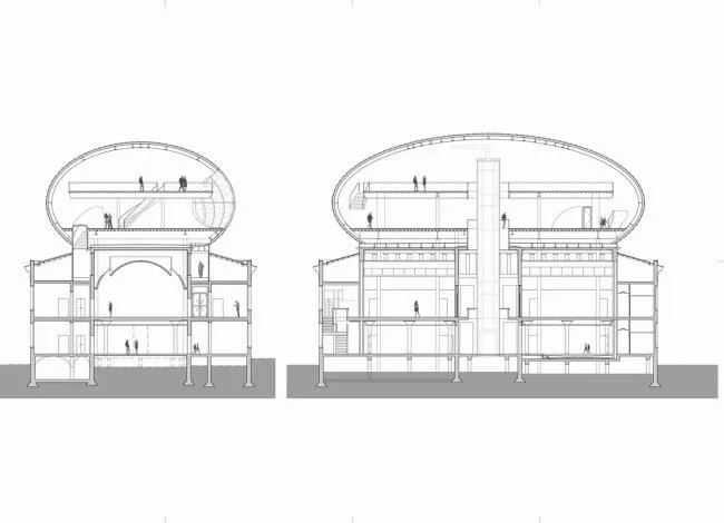 BIM建筑|古典的静态与现代的动态的联合：Fundatie博物馆扩建 / Bierman Henket architecten