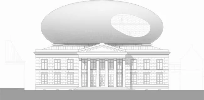 BIM建筑|古典的静态与现代的动态的联合：Fundatie博物馆扩建 / Bierman Henket architecten