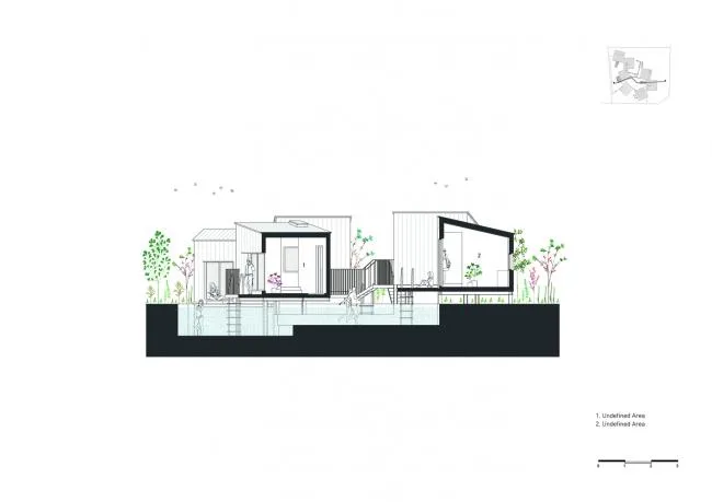 BIM建筑|碧湖之畔，丛林之间：飘浮立方体室第 / Younghan Chung Architects