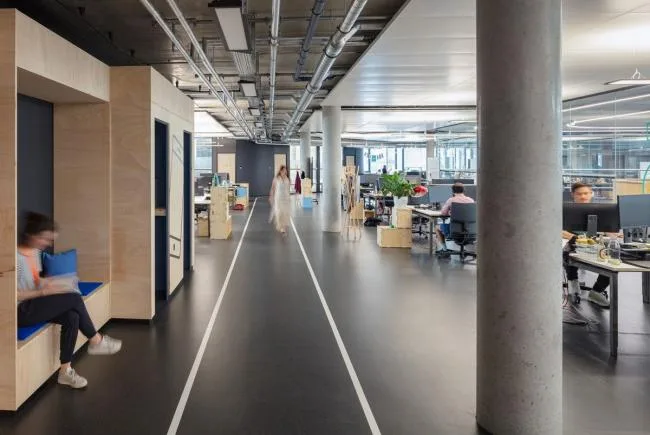BIM建筑|如激流般肆意活动：Zalando 柏林办公总部 / HENN + Kinzo