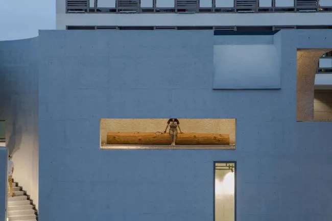 BIM建筑|朴实顽皮，中西合璧：南京艺术学院-砼展厅 / 上海中森建筑与工程设计