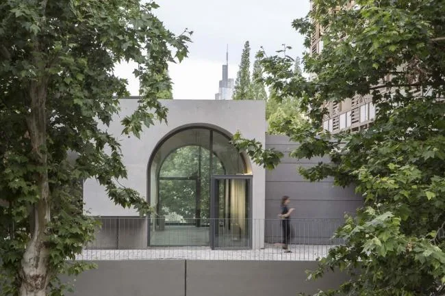BIM建筑|朴实顽皮，中西合璧：南京艺术学院-砼展厅 / 上海中森建筑与工程设计