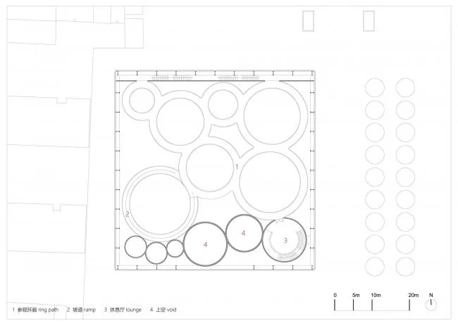 BIM建筑|银白简素，柔化边沿：邢窑遗址博物馆 / 言川建筑