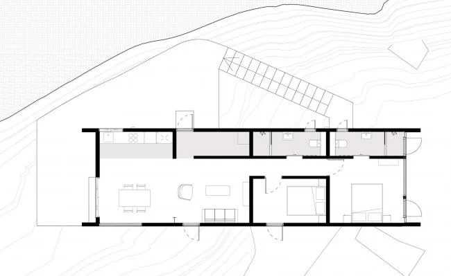BIM建筑|山静谷幽，清心美景：DH 退休小屋 / UZ architecture