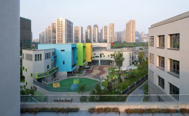 BIM建筑|杭州市成功小学从属幼儿园 / 浙江年夜学建筑设计研讨院