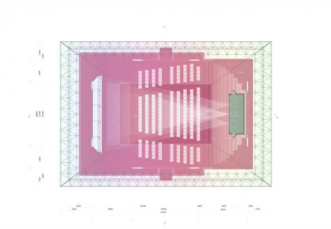 BIM建筑|源于“星球年夜战”和“银翼杀手”的灵感：莫斯科高尔基公园车库影院 / SYNDICATE Architects
