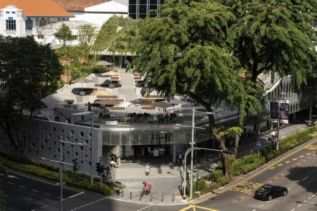 BIM建筑|郁郁葱葱的城市花圃：Design Orchard 孵化器 / WOHA