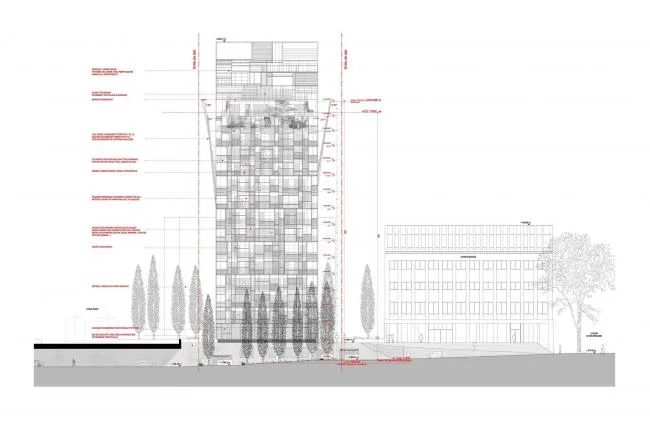 BIM建筑|让·努维尔新作：Ycone La Confluence 室第