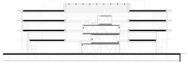BIM建筑|流利简练的悬挑屋檐与玻璃的联合应用：ASICS荷兰总部年夜楼 / Powerhouse Company