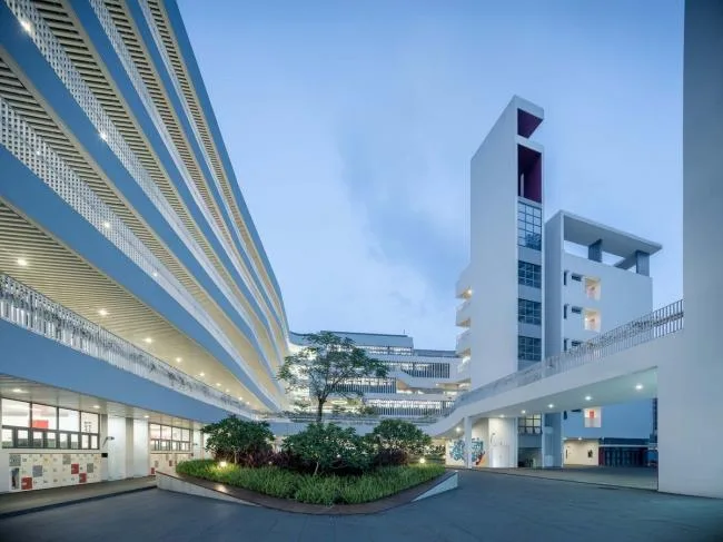 BIM建筑|深圳前海三小 (荔湾小学) / 深圳年夜学建筑设计研讨院·元本体工作室