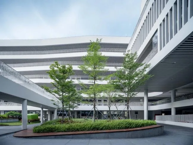 BIM建筑|深圳前海三小 (荔湾小学) / 深圳年夜学建筑设计研讨院·元本体工作室