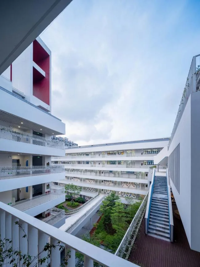 BIM建筑|深圳前海三小 (荔湾小学) / 深圳年夜学建筑设计研讨院·元本体工作室