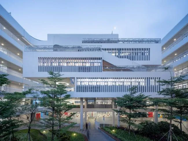 BIM建筑|深圳前海三小 (荔湾小学) / 深圳年夜学建筑设计研讨院·元本体工作室