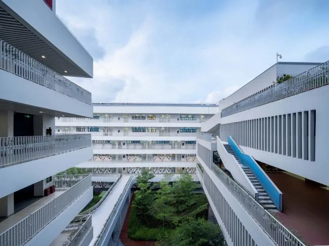 BIM建筑|深圳前海三小 (荔湾小学) / 深圳年夜学建筑设计研讨院·元本体工作室
