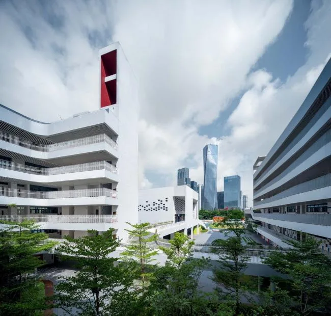 BIM建筑|深圳前海三小 (荔湾小学) / 深圳年夜学建筑设计研讨院·元本体工作室