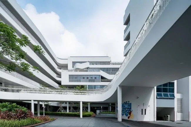 BIM建筑|深圳前海三小 (荔湾小学) / 深圳年夜学建筑设计研讨院·元本体工作室