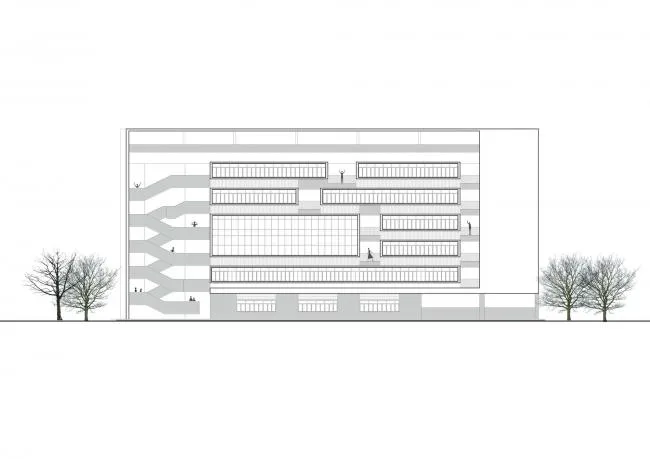 BIM建筑|深圳前海三小 (荔湾小学) / 深圳年夜学建筑设计研讨院·元本体工作室