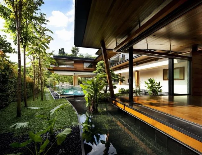 BIM建筑|山川之间，植苑别墅 / Guz Architects