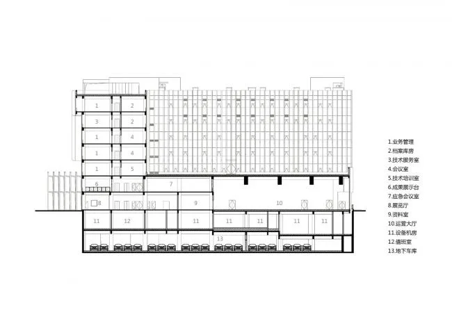 BIM建筑|是曲活动，展示科技感：广州白云国际机场综合信息年夜楼 / 武汉中合元创立筑设计