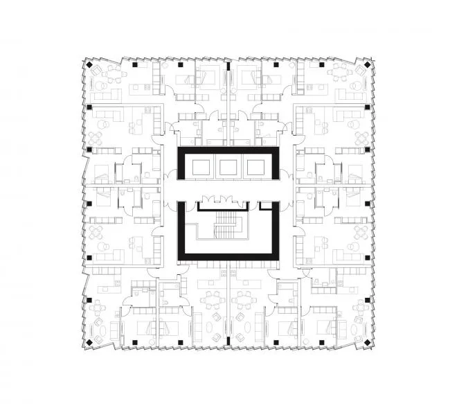 BIM建筑|伦敦Stratford酒店：酒店与社区生涯的完善融会 / SOM