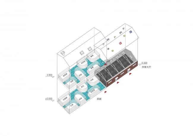 BIM建筑|有浪 | 扬州慢×新华书店 / Wutopia Lab