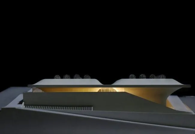 BIM建筑|Next Office 设计萨德拉艺术家论坛，回应古代波斯砖石建造技巧