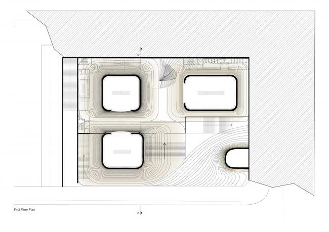 BIM建筑|Next Office 设计萨德拉艺术家论坛，回应古代波斯砖石建造技巧