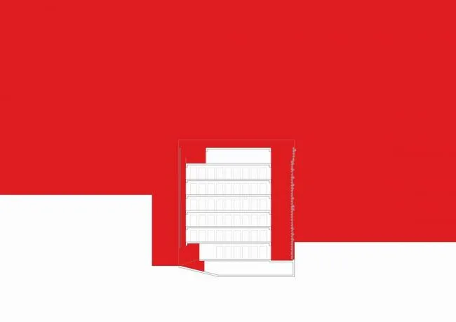 BIM建筑|OpenAsia 团体总部，两个焦点筒吊起的桥梁办公楼 / G8A Architecture & UrbanPlanning