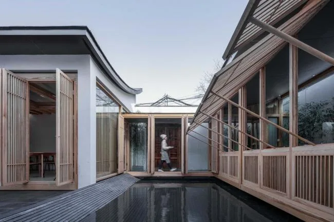 BIM建筑|层林叠浪，长亭卧波：北京繁殖小院 / 介介工作室