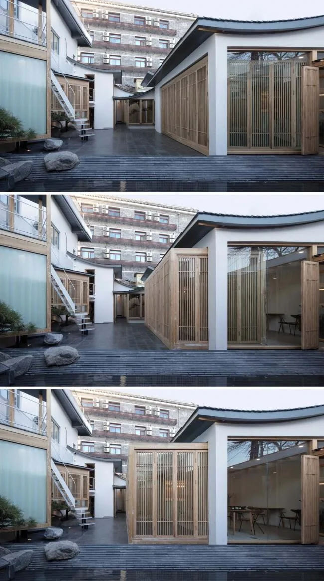 BIM建筑|层林叠浪，长亭卧波：北京繁殖小院 / 介介工作室