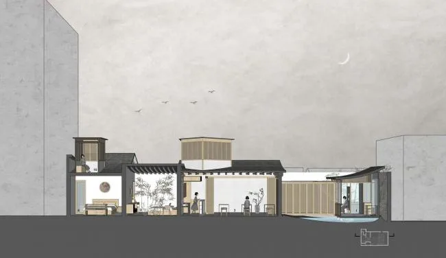BIM建筑|层林叠浪，长亭卧波：北京繁殖小院 / 介介工作室