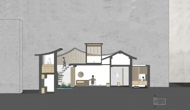 BIM建筑|层林叠浪，长亭卧波：北京繁殖小院 / 介介工作室