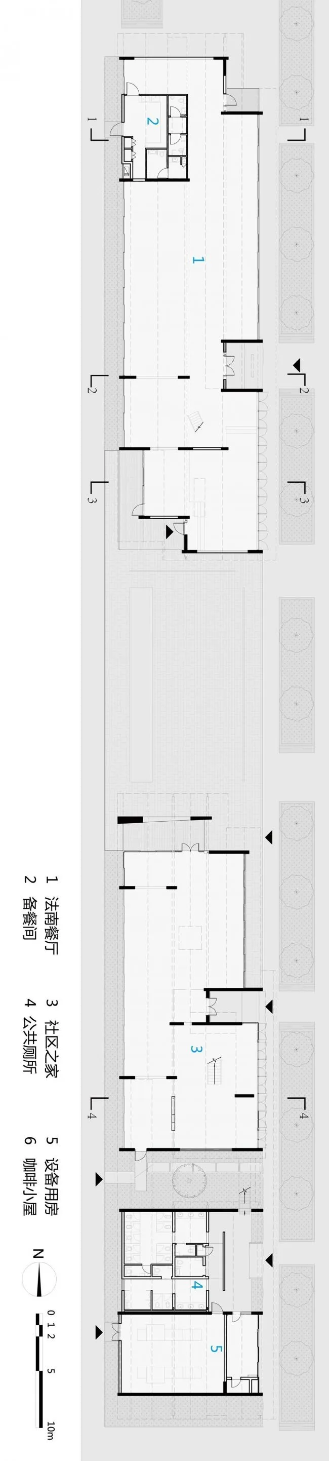 BIM建筑|家的延长：云锦路运动之家 / 山川秀建筑事务所
