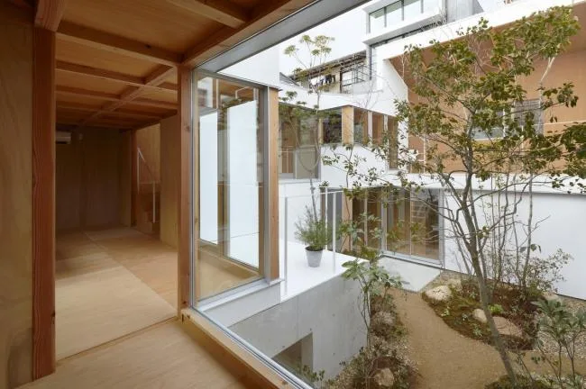 BIM建筑|城市中的山谷花圃室第 / 畑友洋建筑设计事务所