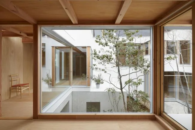BIM建筑|城市中的山谷花圃室第 / 畑友洋建筑设计事务所