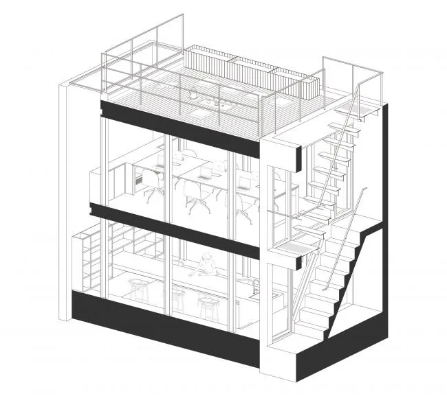 BIM建筑|樹院 / 兼建筑
