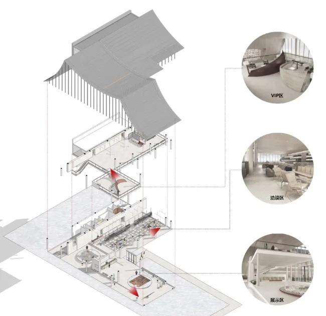 BIM建筑|交错时空 | 可以浏览的城市展厅 / 天华建筑设计