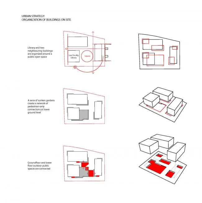 BIM建筑|清华年夜学法学院藏书楼 / KOKAISTUDIOS